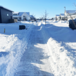 Snow Shovel Widening